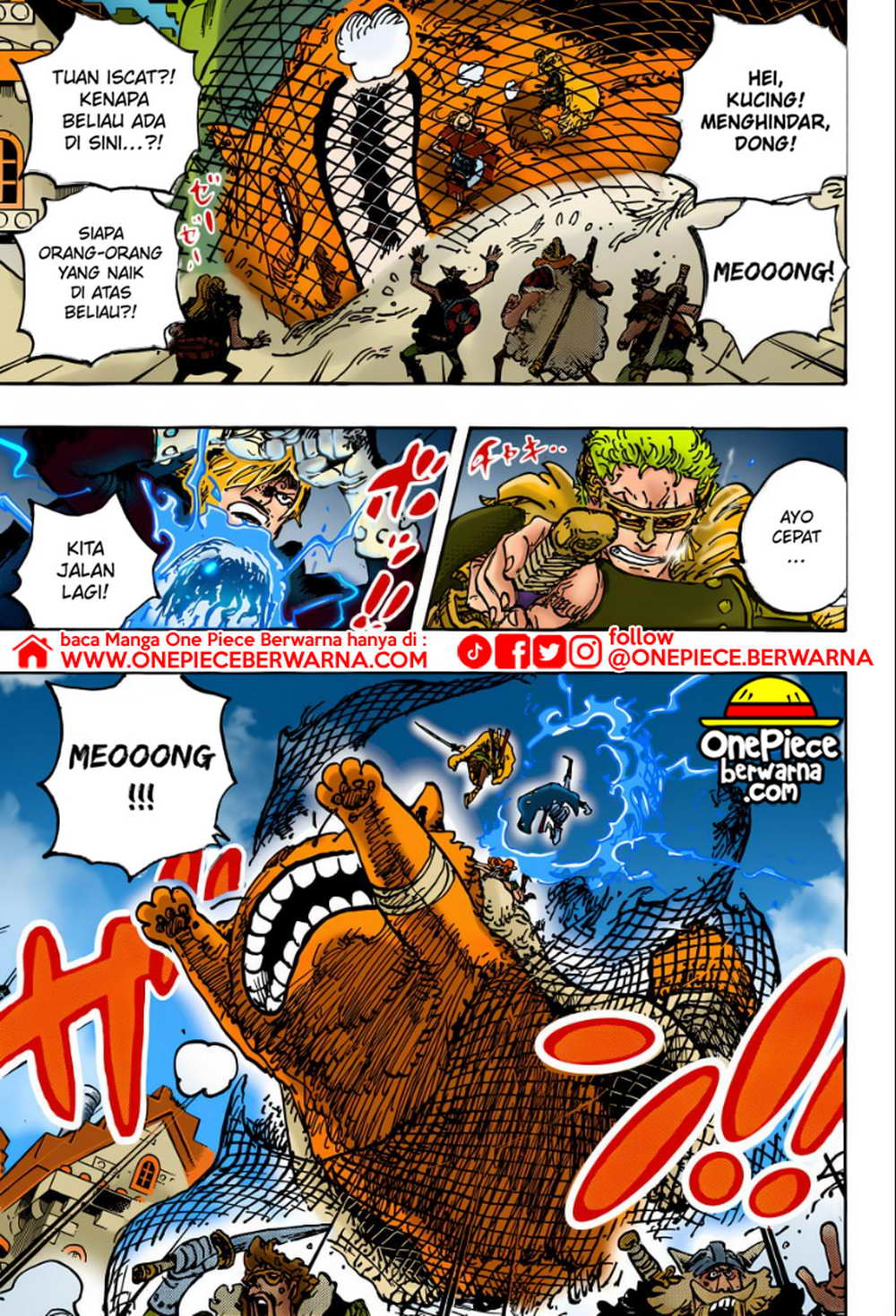 Baca manga komik One Piece Berwarna Bahasa Indonesia HD Chapter 1129